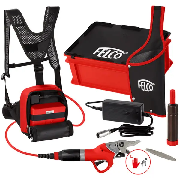 Bộ Máy cắt cành 30mm chạy pin FELCO 802G+, cho người thuận tay trái