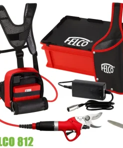 Bộ Máy cắt cành bằng pin FELCO 812, đầy đủ phụ kiện