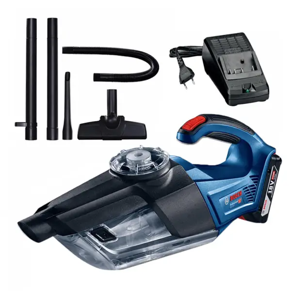 Bộ máy Hút Bụi Dùng Pin 18V Bosch GAS 18V-1 (1 Pin 3.0Ah & Sạc)