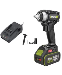 Bộ máy siết bu lông dùng pin 20V Worx WE272 (1 Pin 4.0Ah & Sạc)