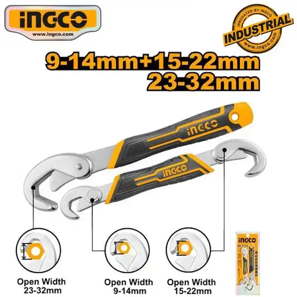 Bộ Mỏ Lết Đa Năng HBWS110808 INGCO