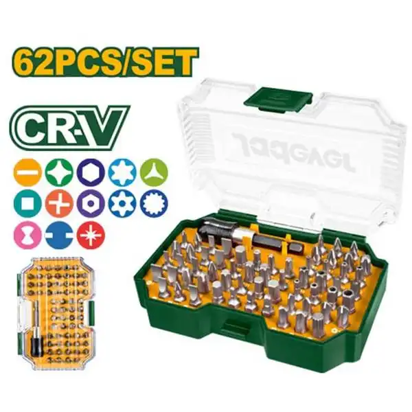 Bộ mũi bắt vít đa năng 62 chi tiết Jadever JDBS3B62