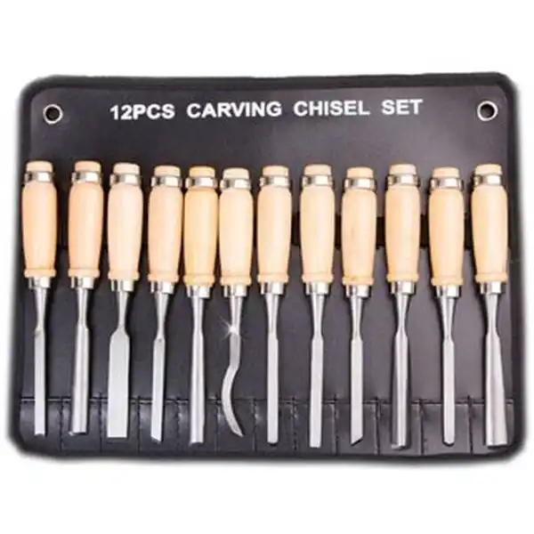 Bộ mũi đục gỗ chạm trổ mỹ nghệ 12 chi tiết