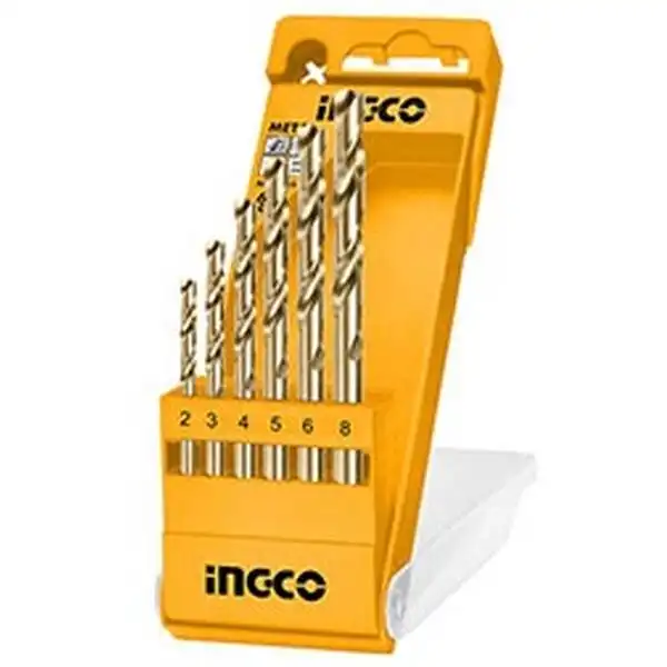 Bộ mũi khoan sắt 6 cây INGCO AKD1055