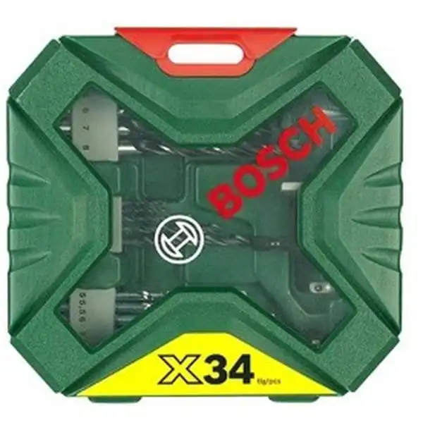 Bộ mũi khoan tổng hợp 34 chi tiết Bosch 2607010608