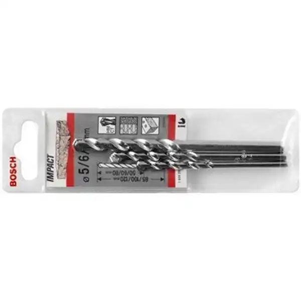 Bộ mũi khoan tường 3 cây Bosch 2608590127