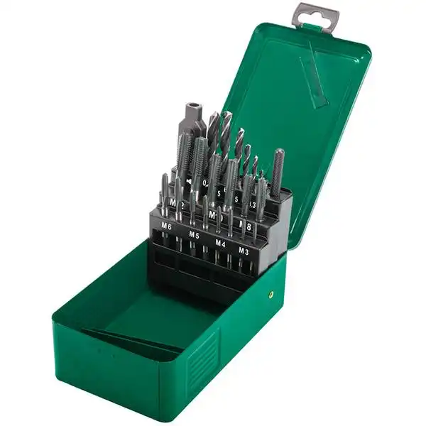 Bộ mũi khoan (ven răng) 1 bộ 22 cái SATA 50454 - 22Pc. HSS Tap &Twist Drill Set