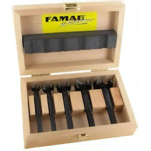 Bộ mũi khoét gỗ FAMAG 1622, đường kính từ Ø15 đến 60mm
