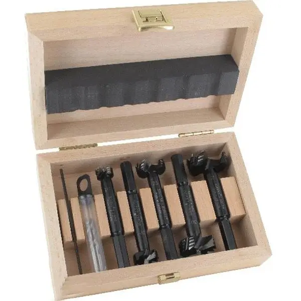 Bộ mũi khoét lỗ gỗ FAMAG 1624, có dẫn hướng Ø15-50mm