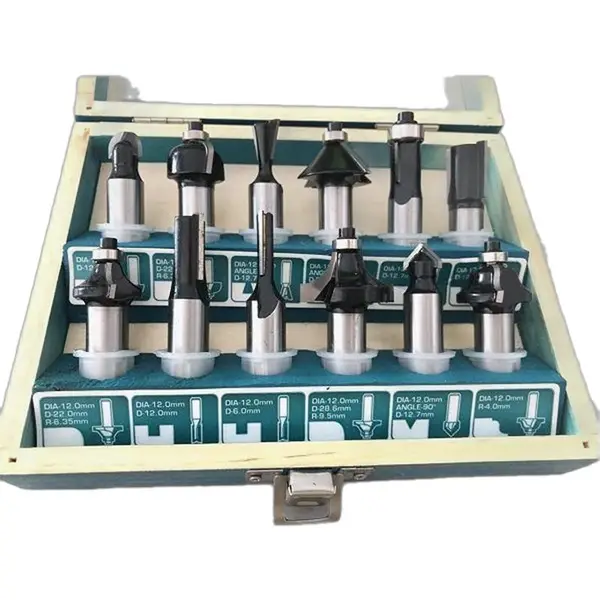 BỘ MŨI PHAY 12 CHI TIẾT TOTAL TACSR2121 CỐT 12 MM