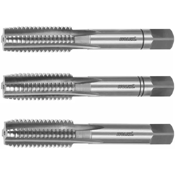 BỘ MŨI TARO TAY GỒM 3 CÂY M12 HOLEX 130200