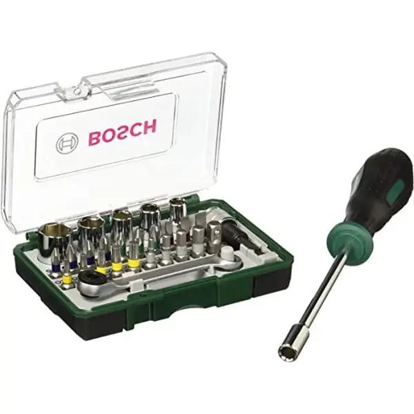 Bộ mũi vặn vít 27 món kèm tay cầm Bosch
