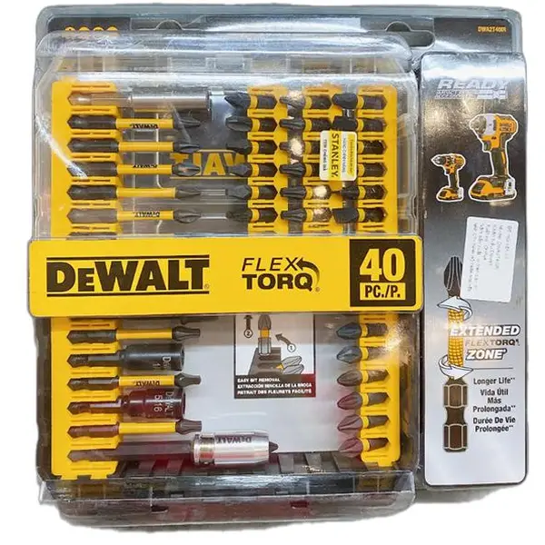 BỘ MŨI VẶN VÍT 40 CHI TIẾT DEWALT DWA2T40IR