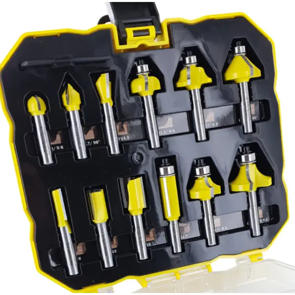 Bộ mũi xoi FAMAG 3382.812 phào gỗ 12 chi tiết, làm nẹp chỉ