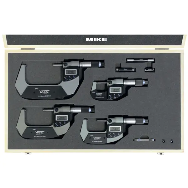 Bộ panme điện tử Vogel Germany 232171, từ 0-100mm, IP65