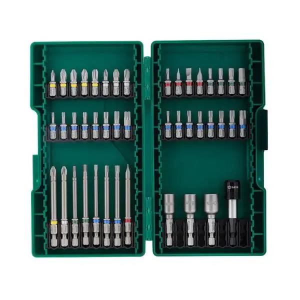Bộ phụ kiện mũi vít 44 chi tiết SATA 09337
