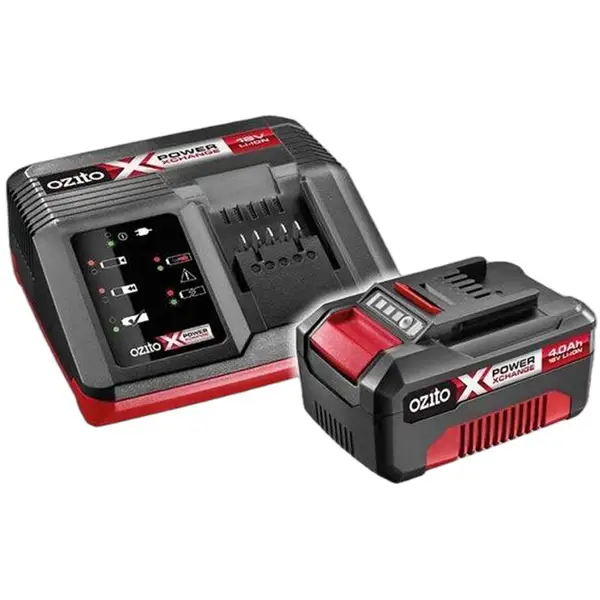 BỘ PIN VÀ SẠC NHANH POWER X 18V OZITO PXBC-004