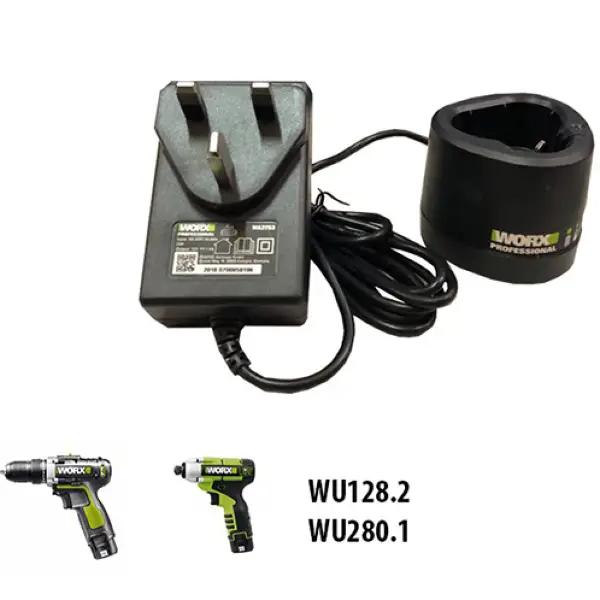 Bộ sạc 1.5A cho pin 12V Worx WA3753 (50033557)
