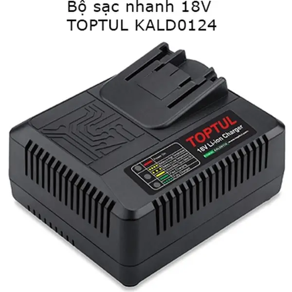 Bộ sạc nhanh 18V TOPTUL KALD0124