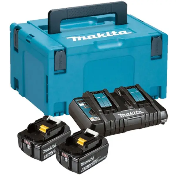 Bộ sạc và 2 pin Makpac Makita 197629-2 (18V 5.0Ah)