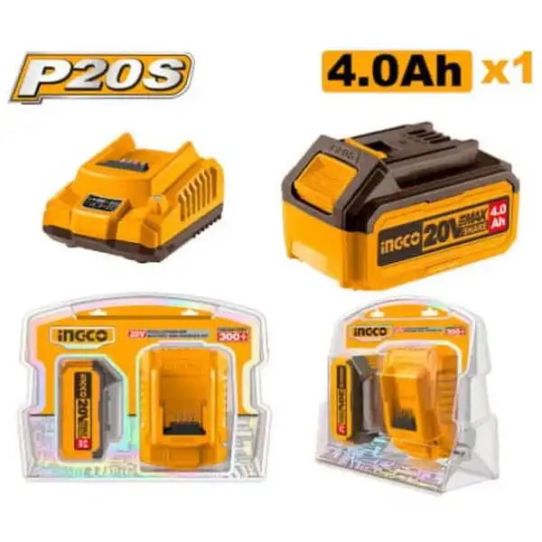 Bộ sạc và pin 4.0AH Ingco FBCPK1214