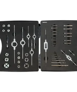 Bộ tarô bàn ren 42 chi tiết ELORA 1363-SF, từ M3 đến M12, trong ngoài