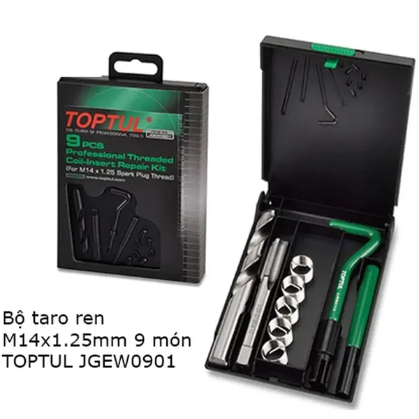 Bộ taro ren 9 món TOPTUL JGEW0901