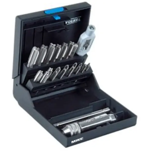 Bộ taro ren trong 22 chi tiết từ M3 đến M12 của Volkel 47081