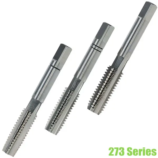 Bộ taro ren trong 3 cây 273, từ M1-M100, DIN 352 HSS-G.