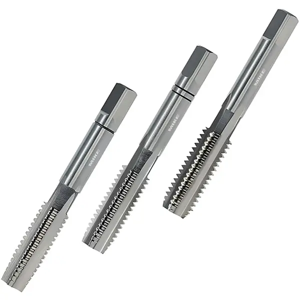 Bộ taro ren trong tay trái Volkel 270 hệ M, gồm 3 cây, ISO DIN 13