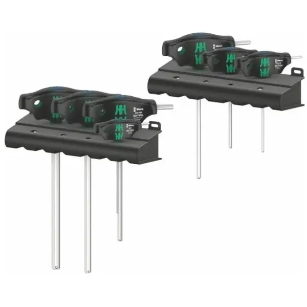 BỘ TAY VẶN CHỮ T KÈM GIÁ ĐỠ 7 CHI TIẾT WERA 05023450001
