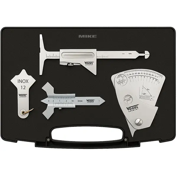 Bộ thước đo mối hàn cơ khí VOGEL Germany 479901, gồm 4 chi tiết
