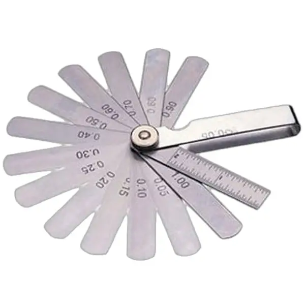 BỘ THƯỚC LÁ 14 CHI TIẾT ĐO KHE HỞ SATA 09401 0.05-1.00MM