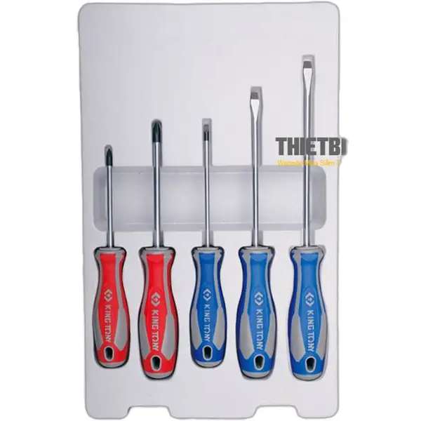 Bộ tô vít Kingtony 30115MR bake và dẹp 5 cái