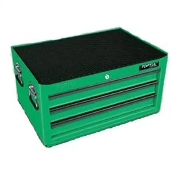 Bộ tủ 3 ngăn màu xanh bao gồm 70 chi tiết TOPTUL GW-07005