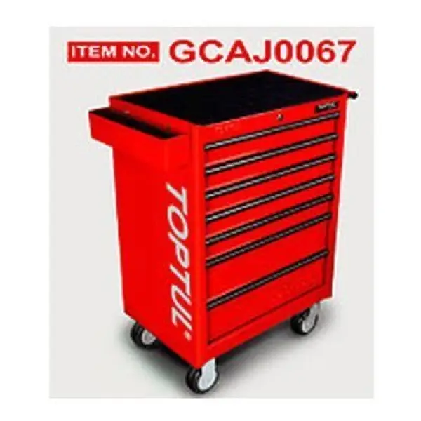 Bộ tủ dụng cụ 7 ngăn đỏ 211 chi tiết TOPTUL GCAJ0067