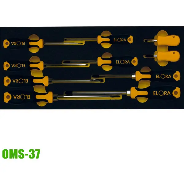 Bộ tua vít 10 cây ELORA OMS-37, cho tủ đồ nghề