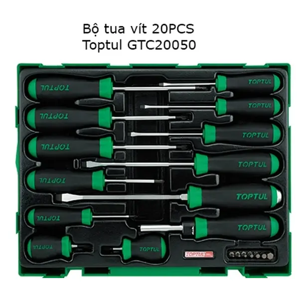 Bộ tua vít 20 chi tiết TOPTUL GTC2005