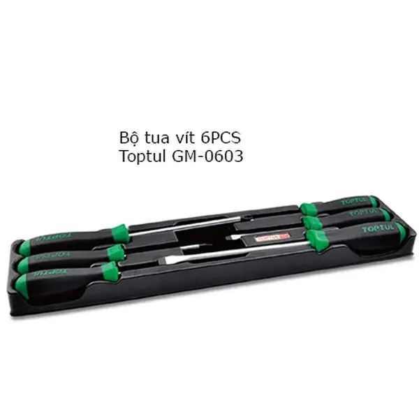 Bộ tua vít 6 chi tiết TOPTUL GM-0603