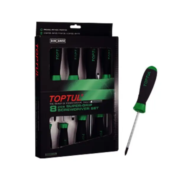 Bộ tua vít 8 món TOPTUL GAAE0807