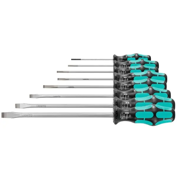 BỘ TUA VÍT DẸP WERA KRAFTFORM ĐẦU LASERTIP GỒM 8 CÂY 05258293001