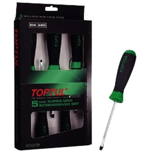 Bộ tua vít dẹt chống trượt 5 chi tiết GAAE0503