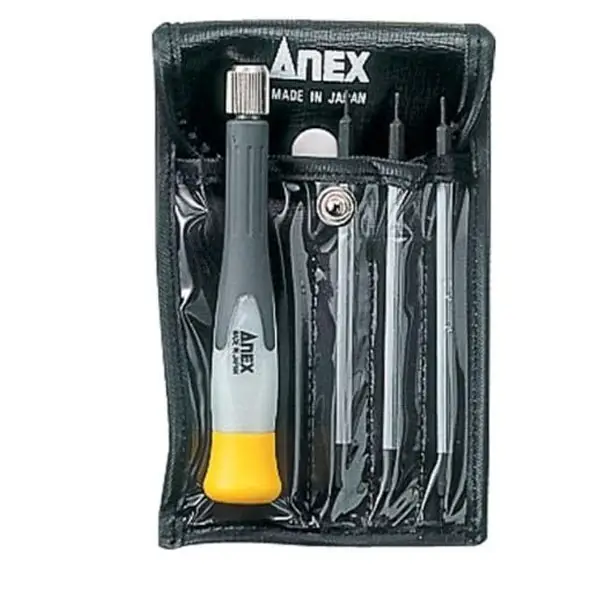 Bộ tua vít hoa thị size nhỏ Anex Japan No.3602