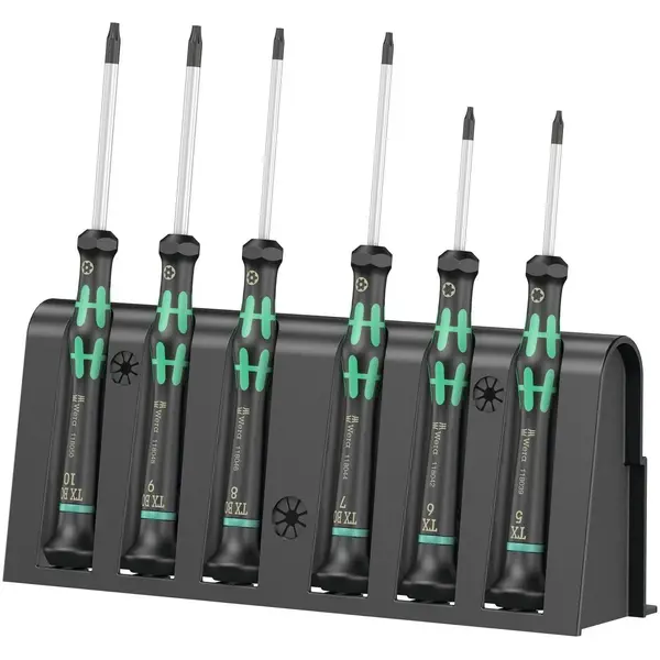 BỘ TUA VÍT HOA THỊ SỬA THIẾT BỊ ĐIỆN TỬ WERA KRAFTFORM MICRO 6 CÂY 05259119001
