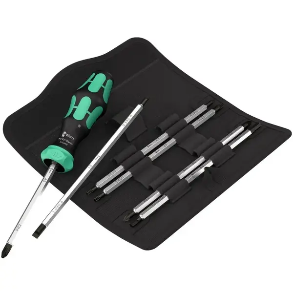 BỘ TUA VÍT THAY ĐẦU, ĐẢO CHIỀU TỰ ĐỘNG WERA 7 CHI TIẾT 05051540001