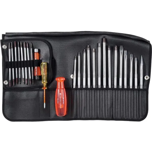 BỘ TUA VÍT THAY ĐẦU PB SWISS TOOLS 25 CHI TIẾT PB 6515.Ho