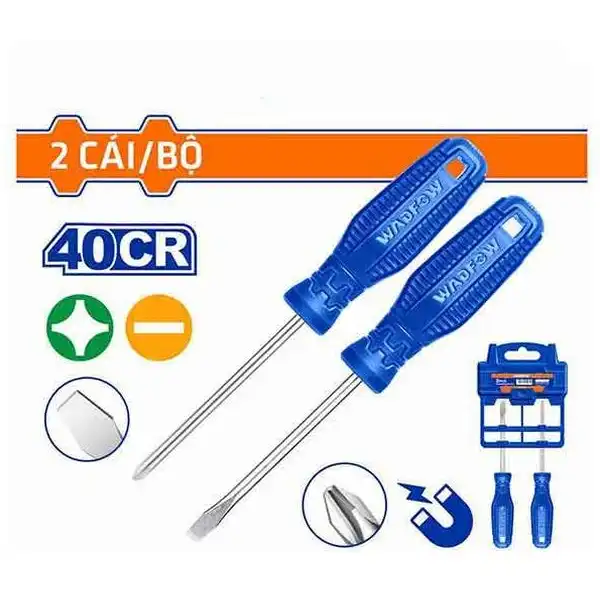Bộ tuốc nơ vít 2 chi tiết Wadfow WSS2302