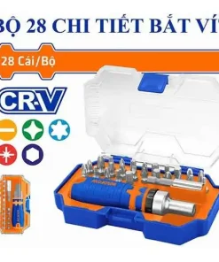 Bộ tuốc nơ vít 28 chi tiết Wadfow WSS8B28
