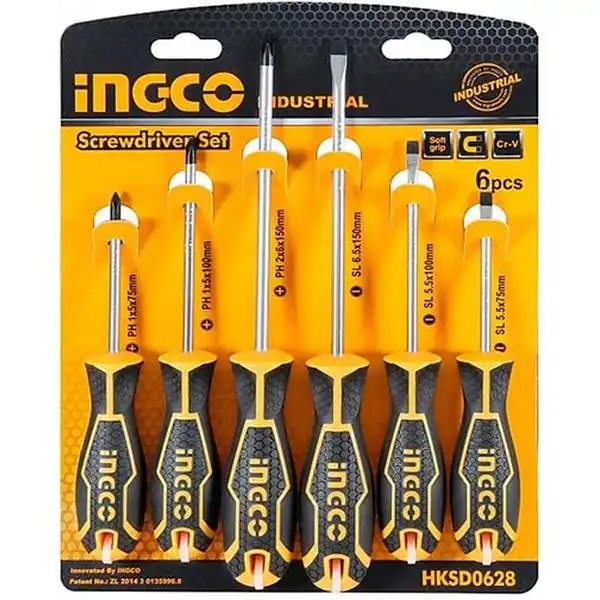 Bộ tuốc nơ vít 6 cây INGCO HKSD0628