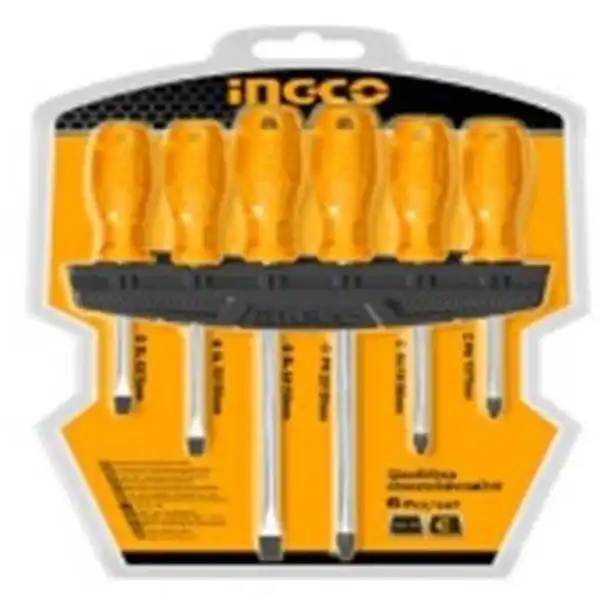 Bộ tuốc nơ vít 6 chi tiết INGCO HKSD0658